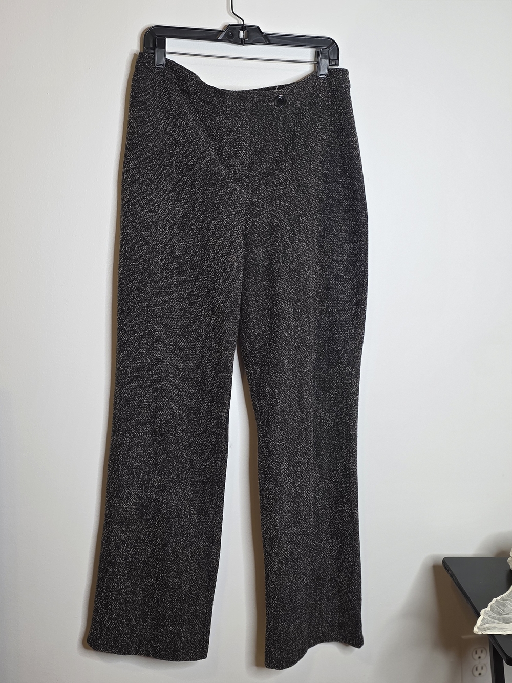New York & Company Black Speckled Dress Pants